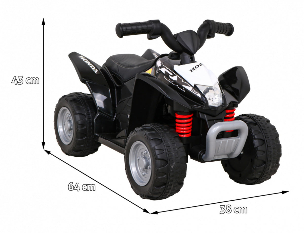 Quad na akumulator Honda 250X TRX - Crni