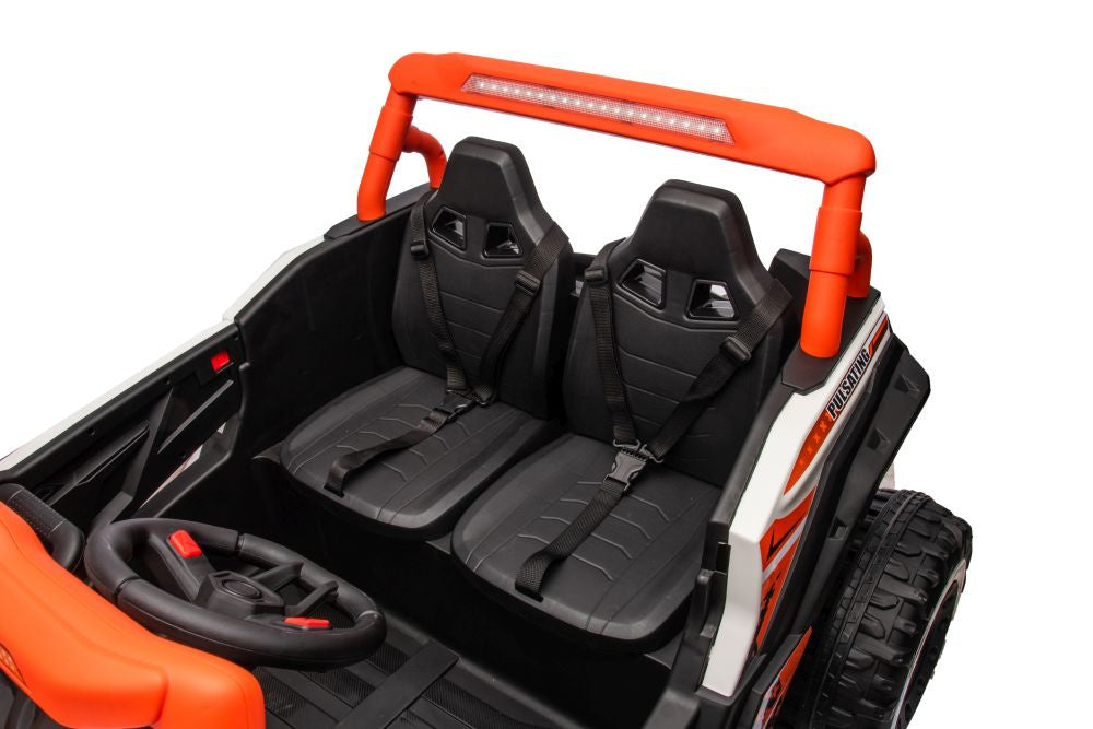 Buggy na akumulator NEL-913 4x4 24V - dvosjed - narančasti