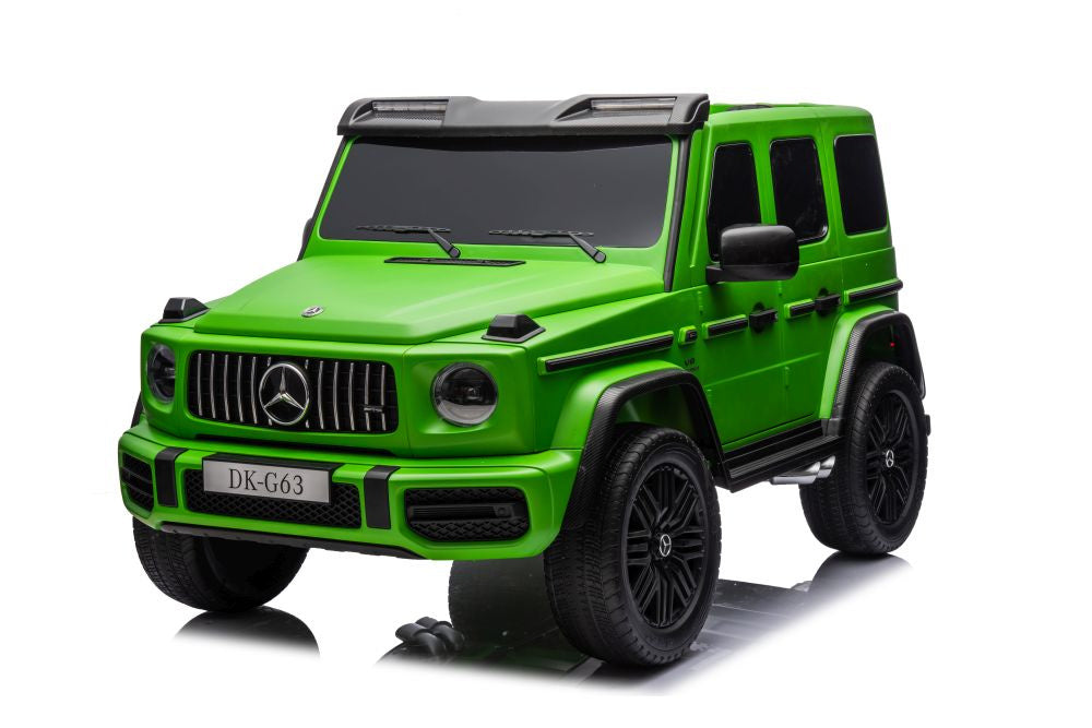 Licencirani auto na akumulator Mercedes G63 XXL 24V 4x4 - DVOSJED - zeleni