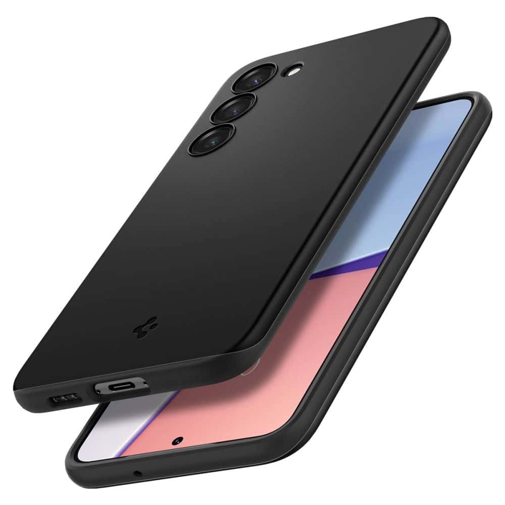 Spigen - Thin Fit za Samsung Galaxy S23 - črna