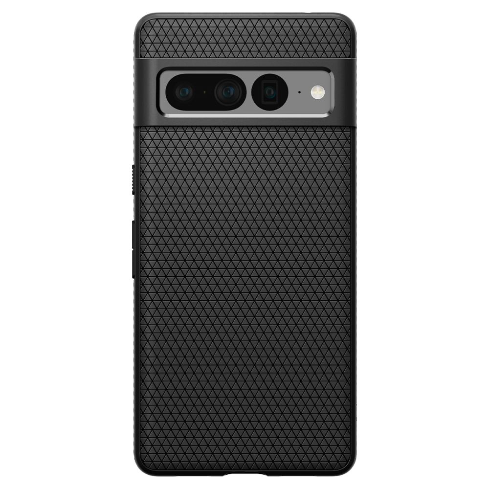 SPIGEN LIQUID AIR POUZDRO PRO GOOGLE PIXEL 7 PRO - MATNÁ ČERNÁ
