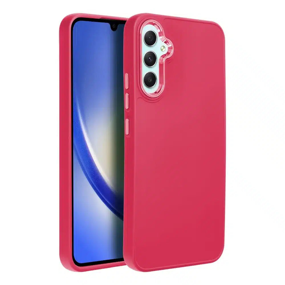 Rámečková maska pro SAMSUNG A34 5G purpurová