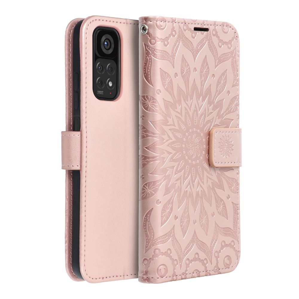 Forcell MEZZO Book case za XIAOMI Redmi NOTE 11 / 11S mandala ružičasto zlatna
