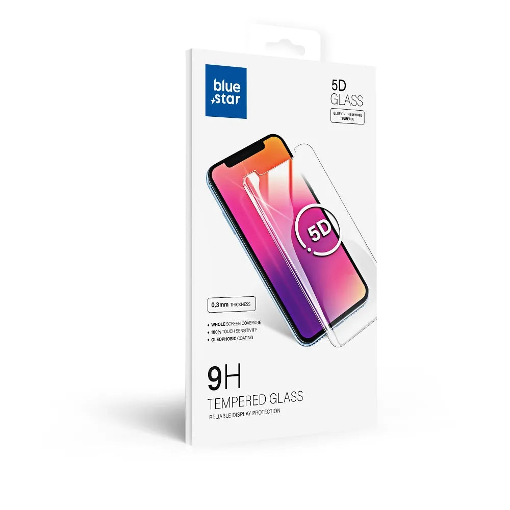 Tvrzené sklo Blue Star 5D – pro Huawei Nova 10 – černé
