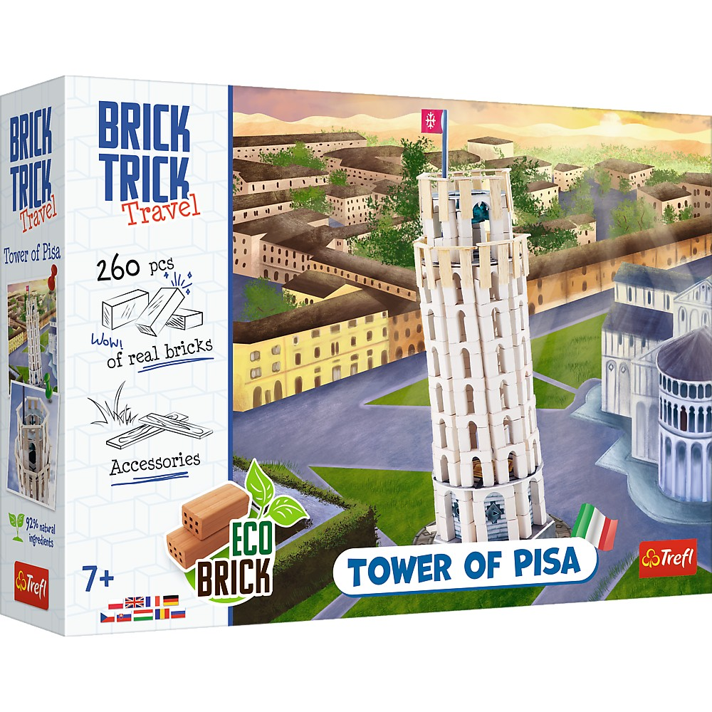 Trefl Brick Trick Travel - Pisa