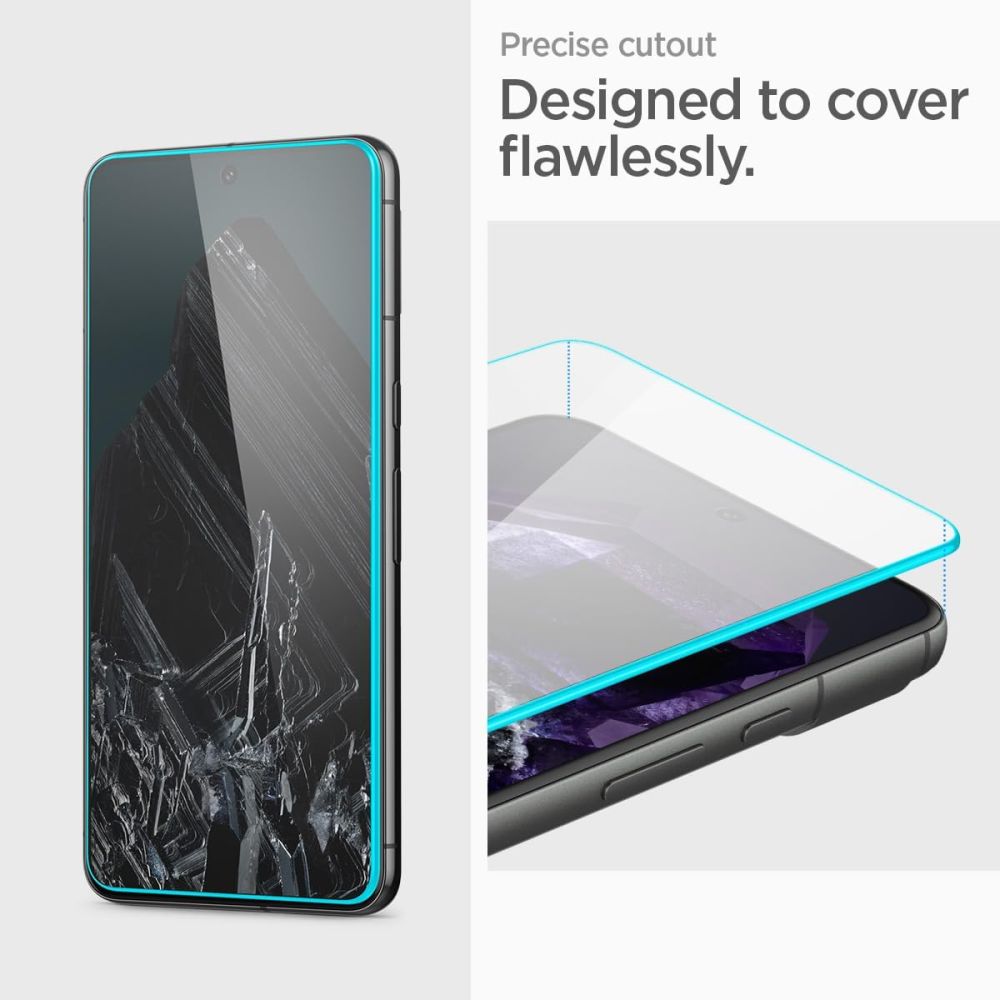 Spigen – Glas.tR Align Master (2 ks) pro Google Pixel 8 – Clear