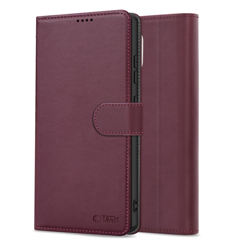 TECH-PROTECT WALLET PREKLOPNA FUTROLA ZA SAMSUNG GALAXY A57 5G - mulberry
