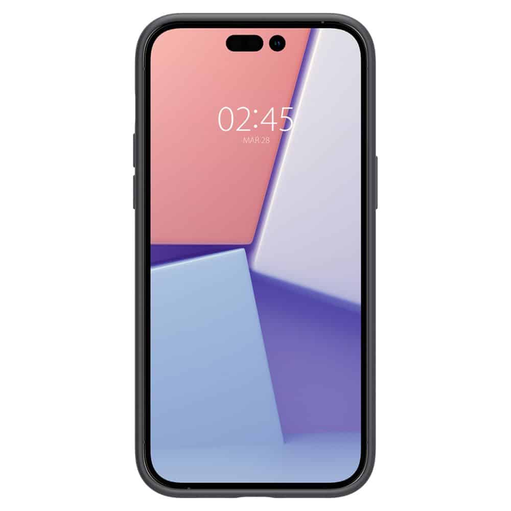 SPIGEN SILICONE FIT MAG MAGSAFE POUZDRO PRO IPHONE 14 PRO MAX ČERNÉ