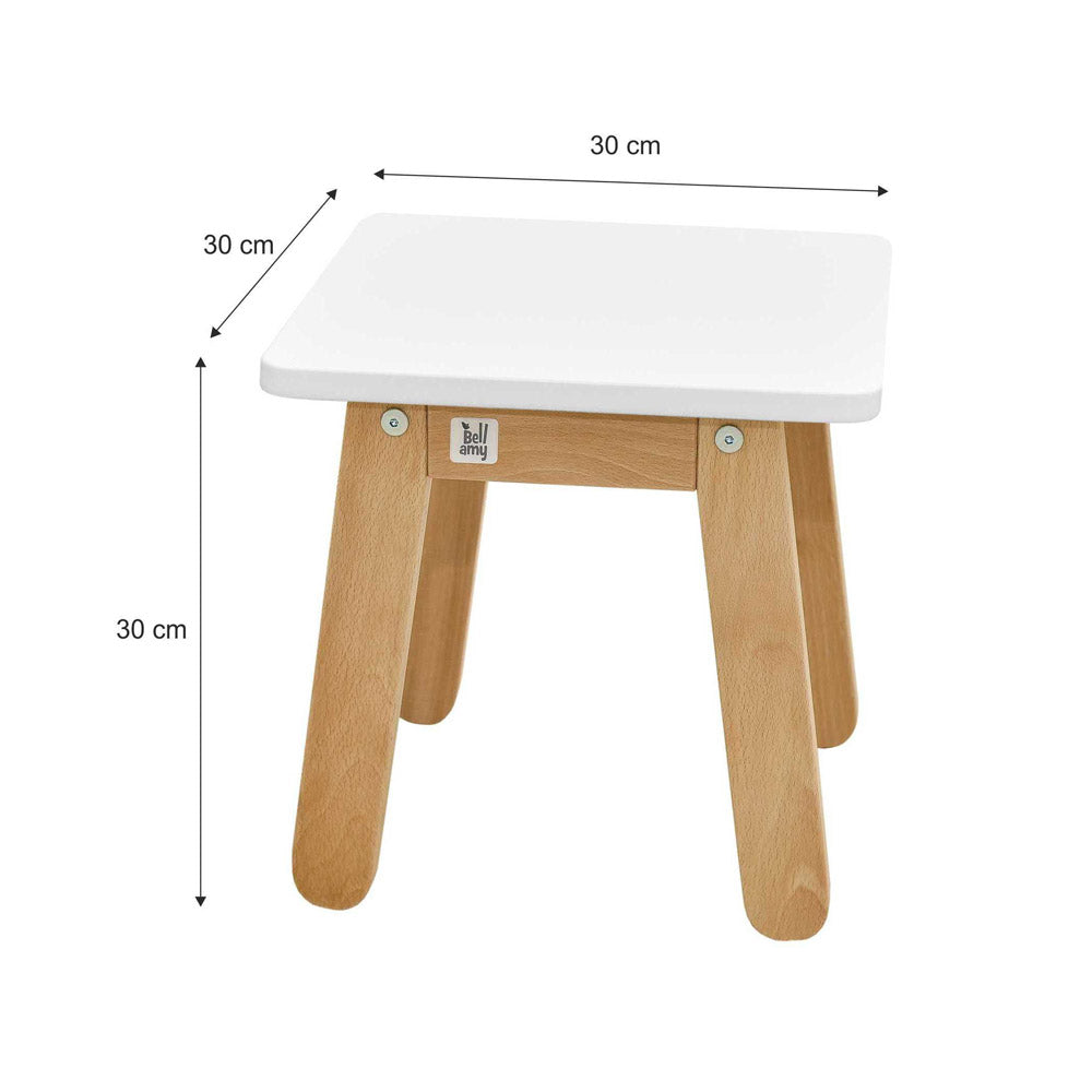 Bellamy Woody stolac, elegant white-pure