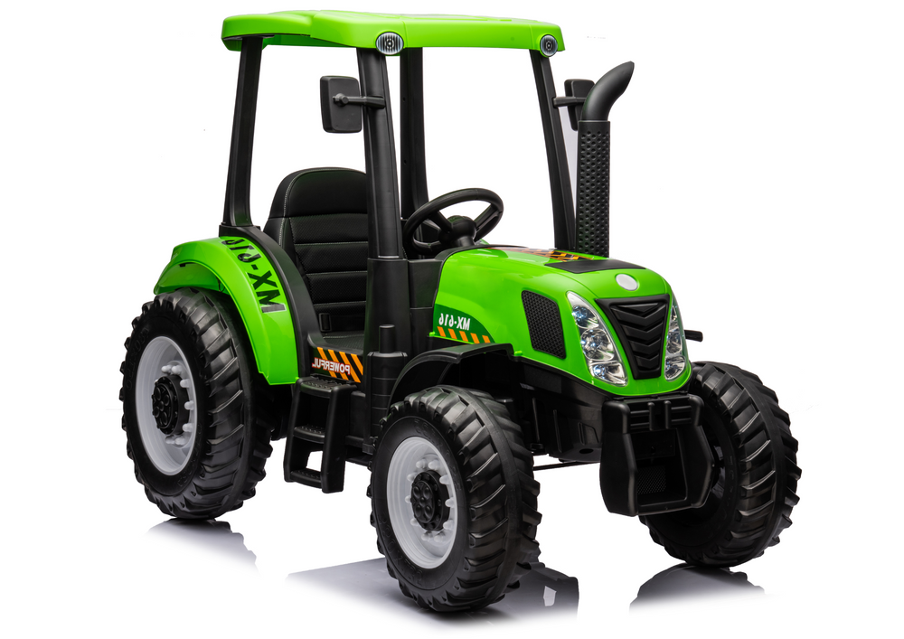 Traktor na akumulator A011 24V - Zeleni