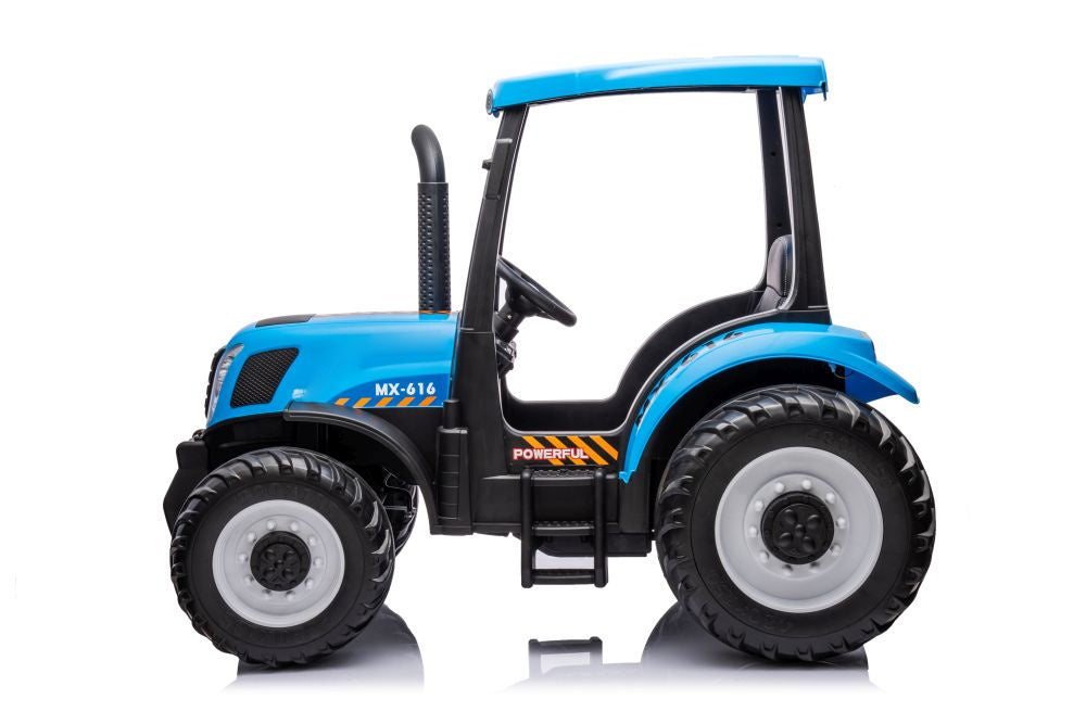 Traktor na akumulator A011 24V - plavi