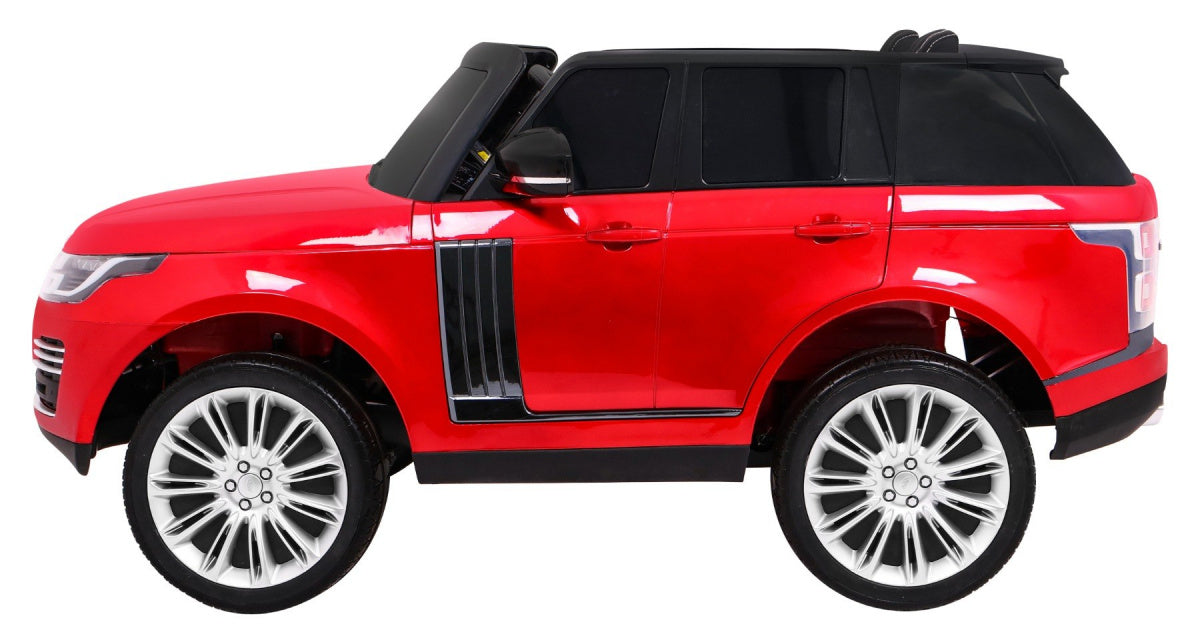 Licencirani auto na akumulator Range Rover HSE 4x4 - dvosjed - crveni/lakirani