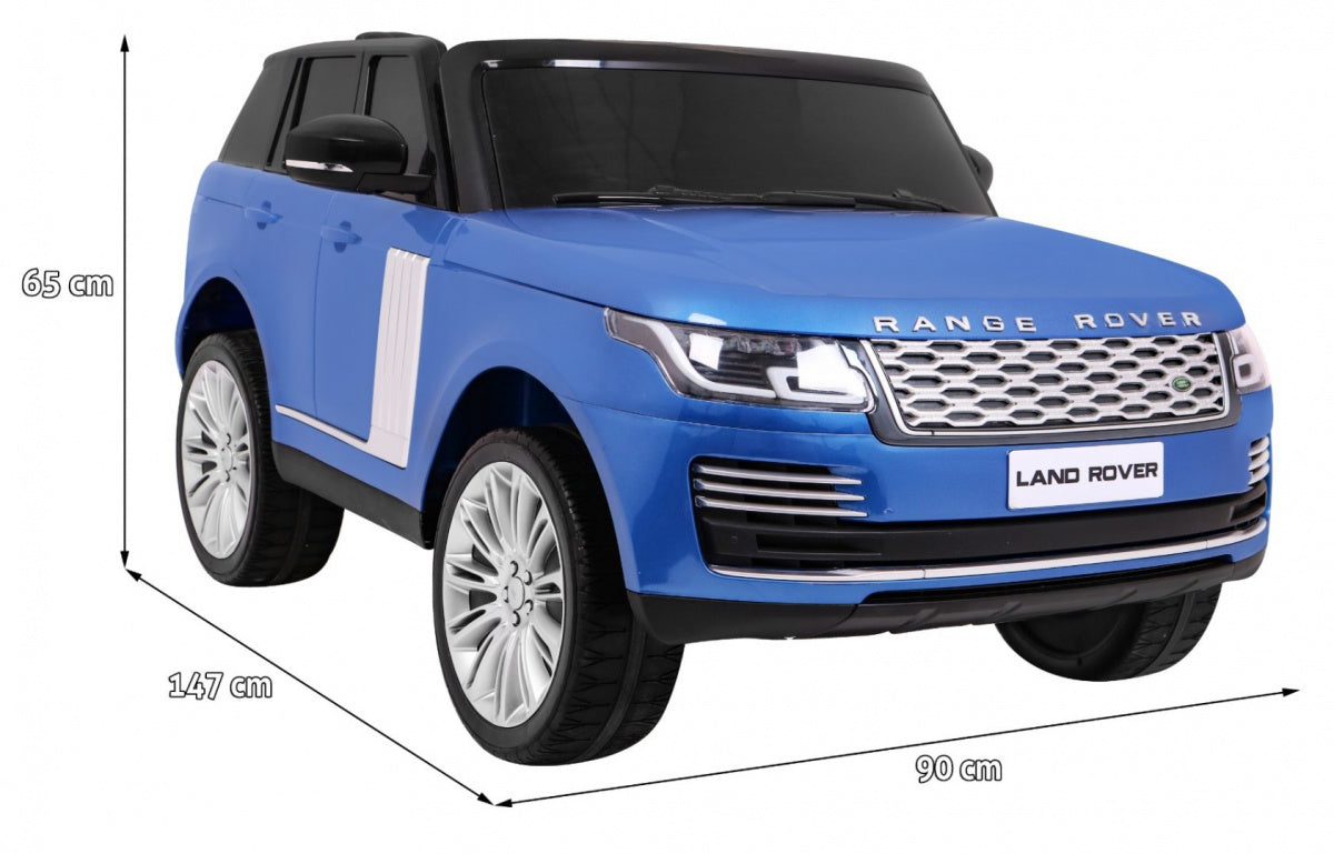 Licencirani auto na akumulator Range Rover HSE 4x4 - dvosjed - plavi/lakirani