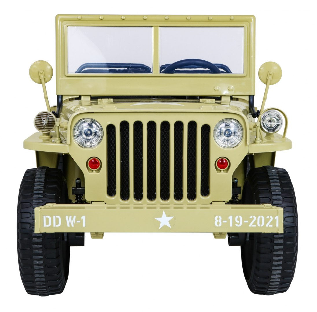 Retro Military Vehicle 4x4 Sand