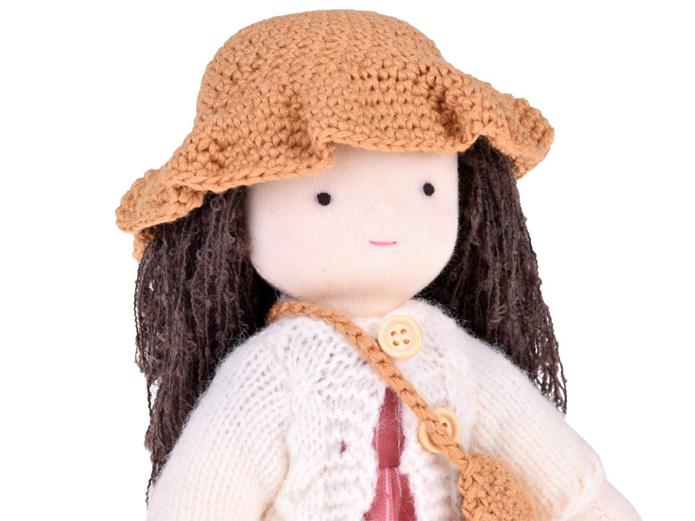 Waldorf art doll platnena lutka