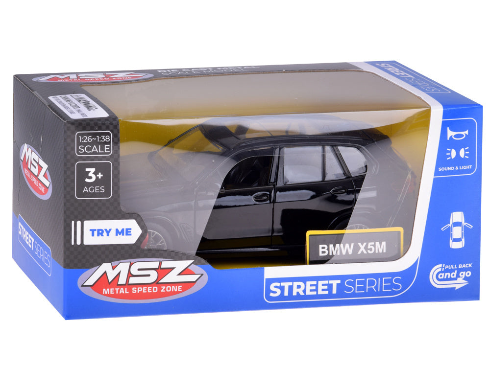 Metalni BMW X5M s efektima