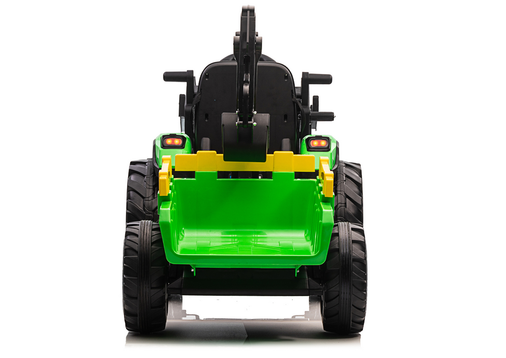 Traktor na akumulator s prikolicom SX2068 - zeleni