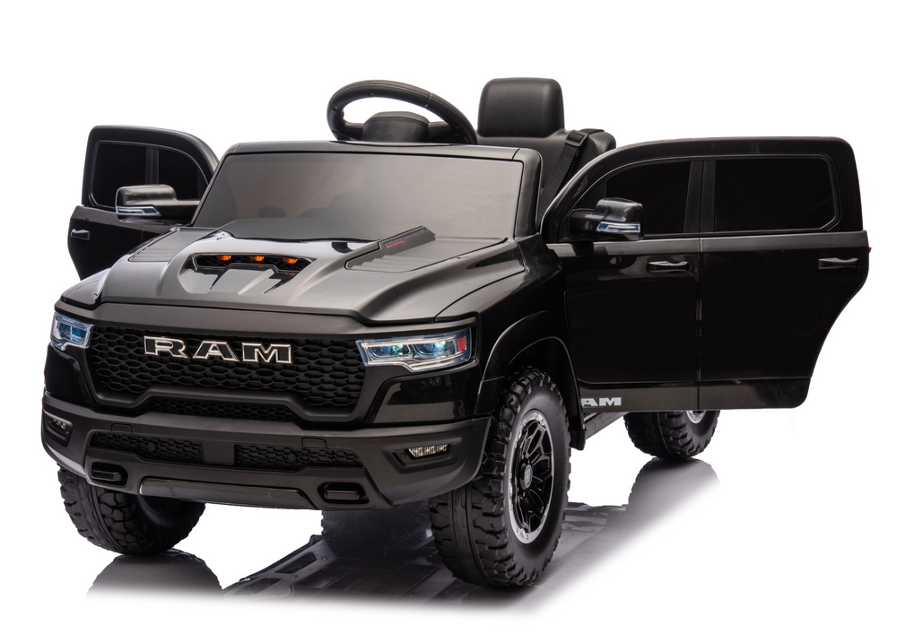Licencirani auto na akumulator ZB618P Dodge Ram 4x4 - crni