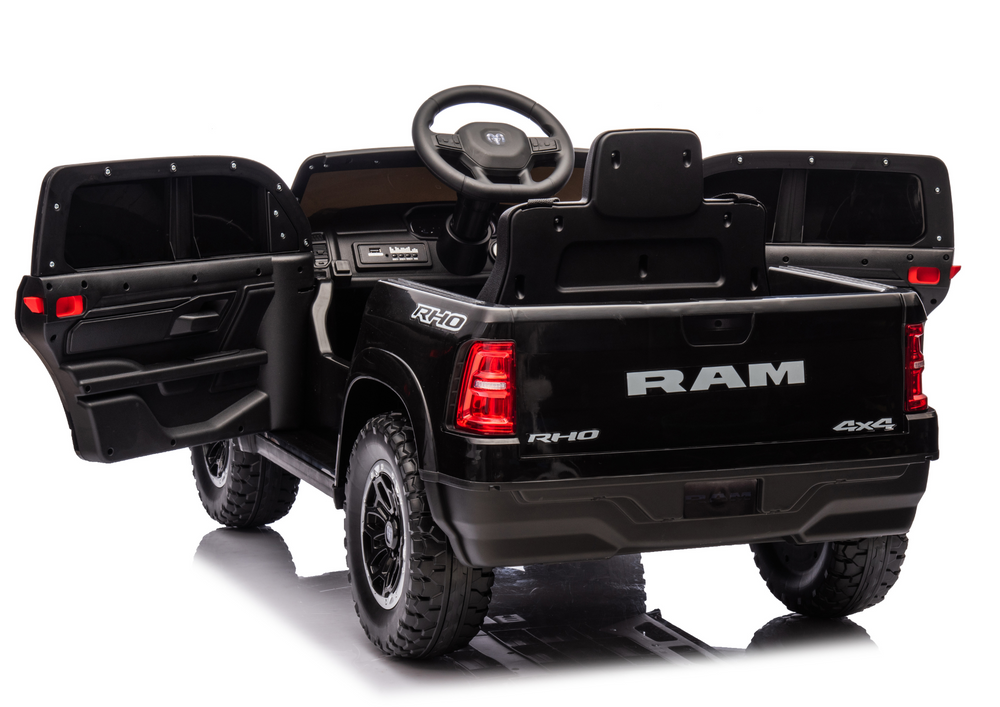 Licencirani auto na akumulator ZB618P Dodge Ram 4x4 - crni