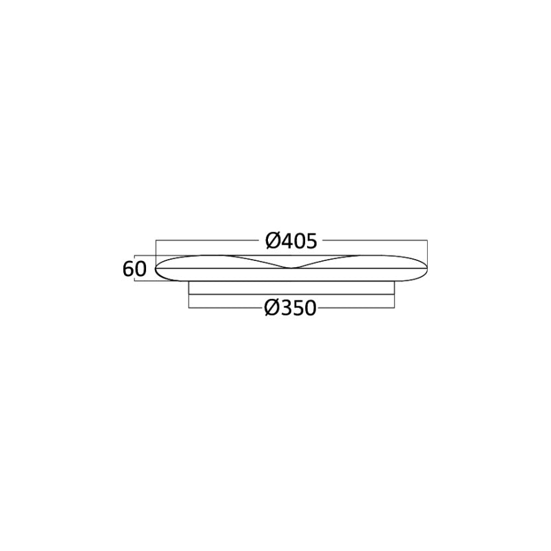 LED Plafonjera Okrugla 34W 3550Lm