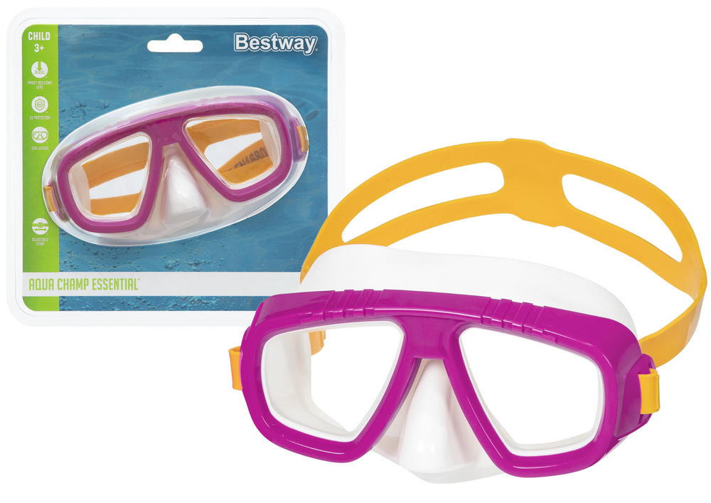 Bestway 22011 ružičasta maska ​​za plivanje
