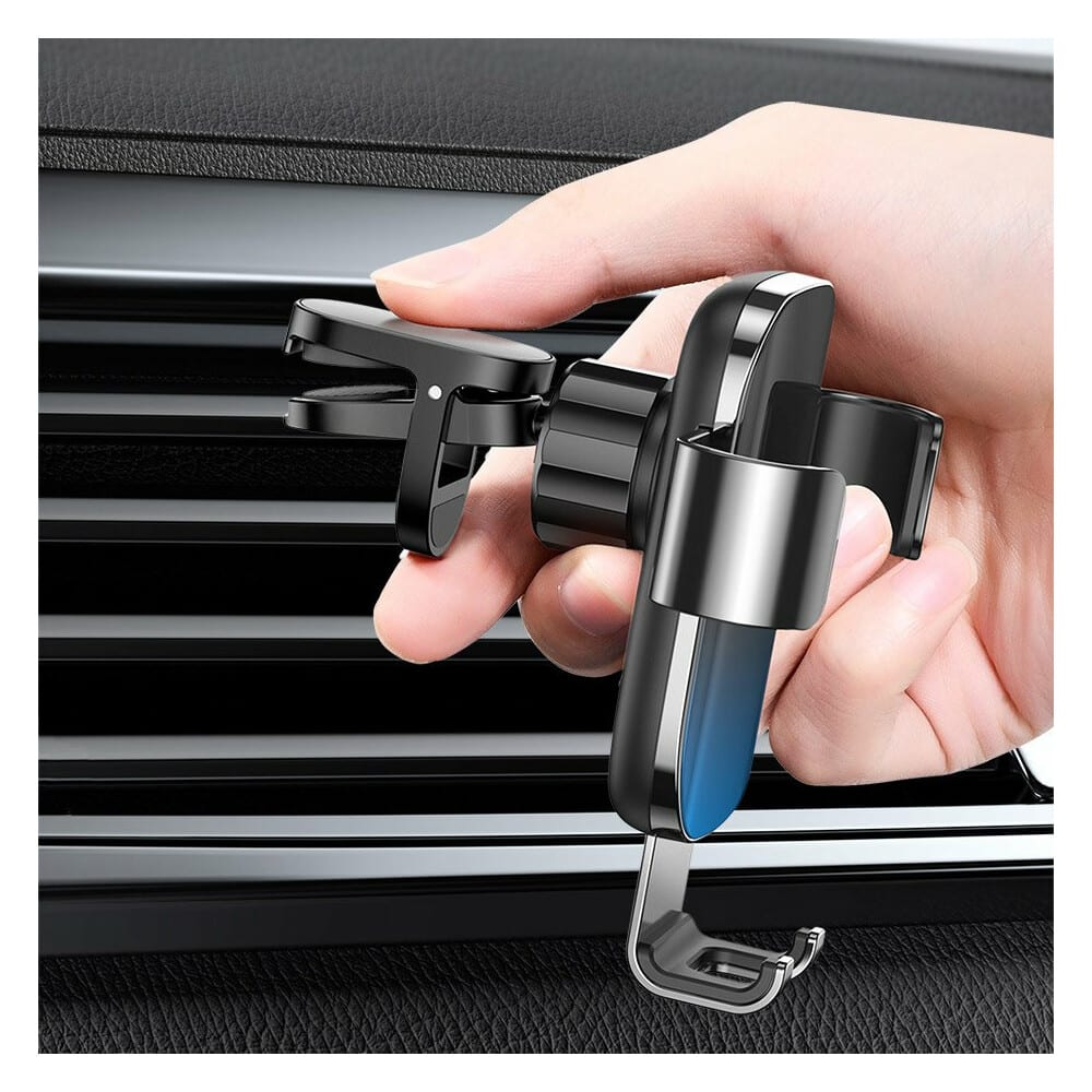 Baseus - Držač za automobil Glaze (SUYL-LG01) - Gravitacijski nosač za ventilacijski otvor - crni