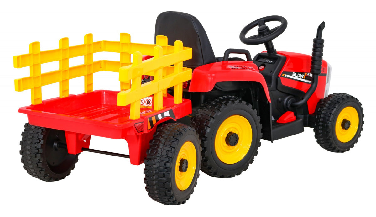 Traktor na akumulator BLOW - crveni