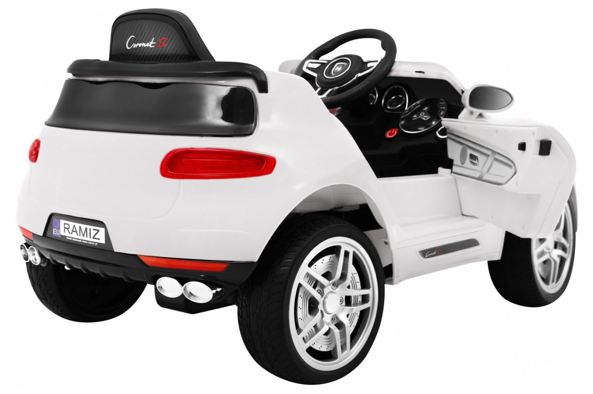Auto na akumulator Turbo-S - bijeli
