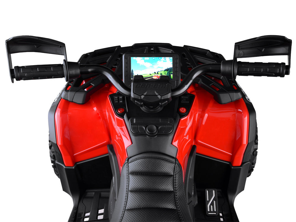 Quad Can-am Outlander 4×4 dvosjed crveni