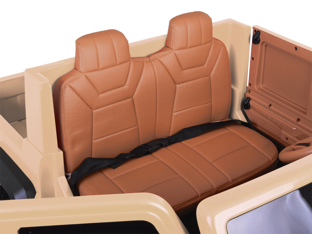 Pick up AKU auto dvosjed beige