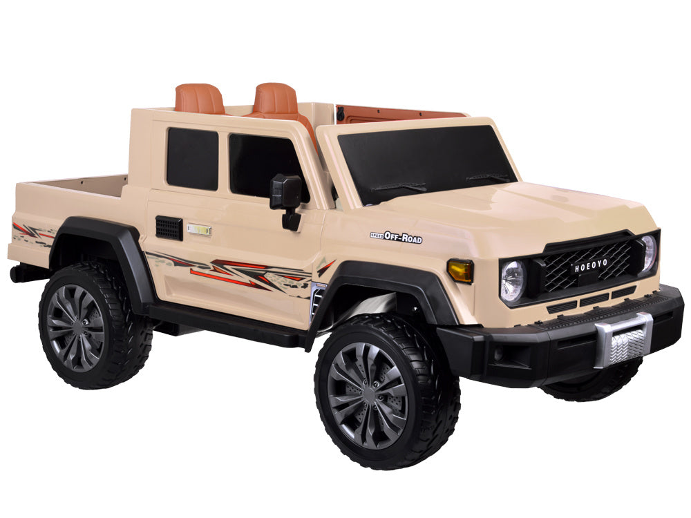 Pick up AKU auto dvosjed beige