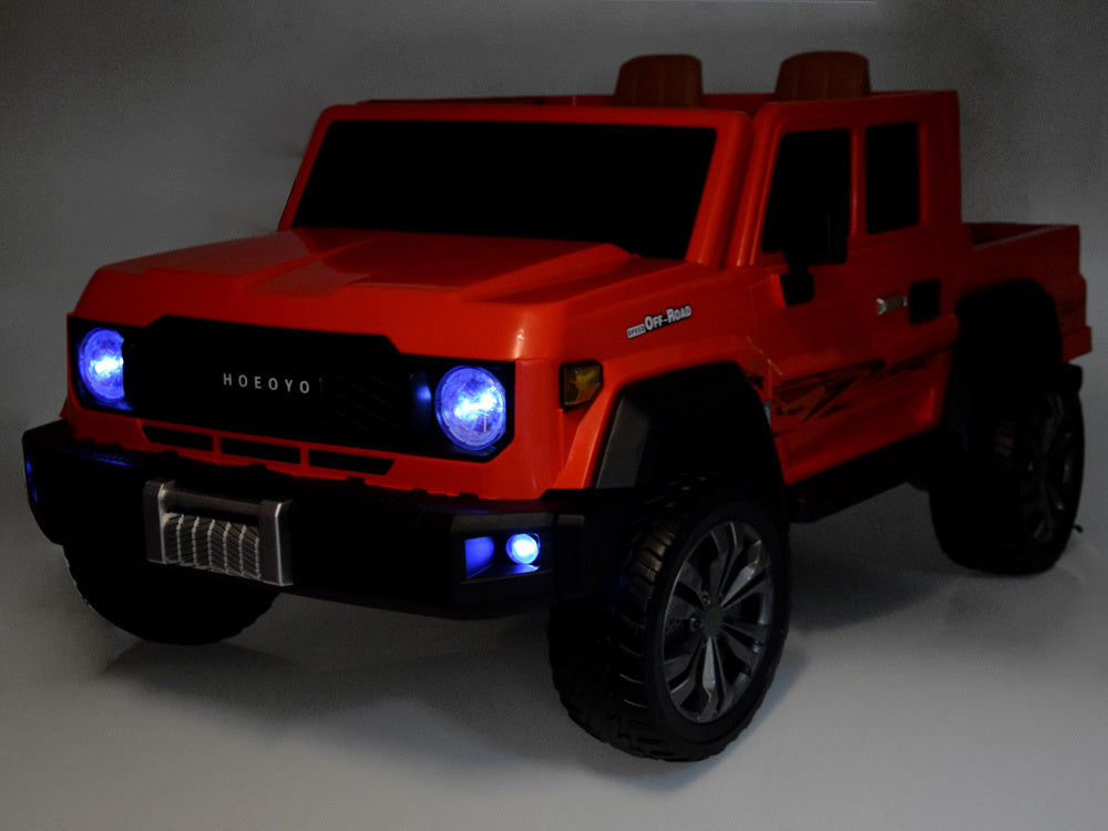 Pick up AKU auto dvosjed crveni