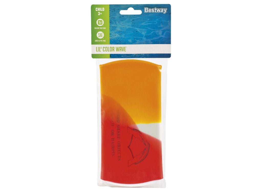 Bestway silikonska dječja plivačka kapa narančasta