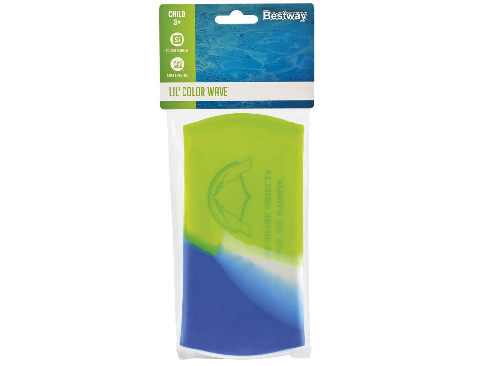 Bestway silikonska dječja plivačka kapa zelena
