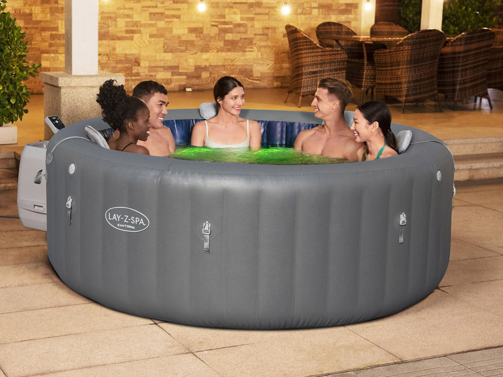 Bestway Lay-Z-Spa Santorini PRO 7 LED