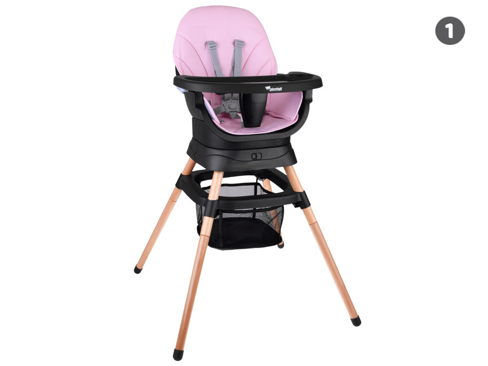 Modularna hranilica 6u1 roza