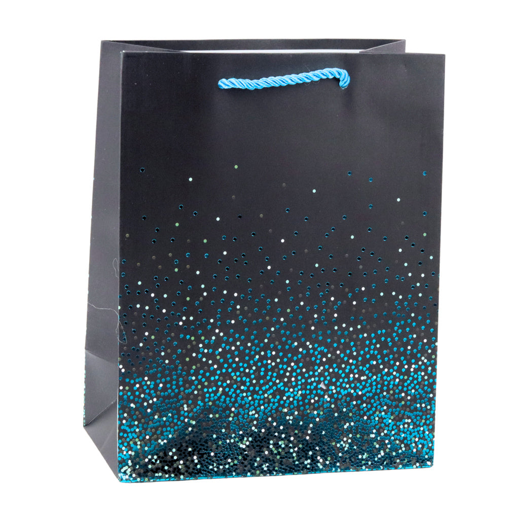 Gift Bag Glitter Gradient Dots 23 x 18 x 10.5 cm