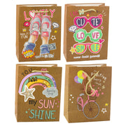 Paper Gift Bag Colorful Motifs 23 x 18 x 10.5 cm