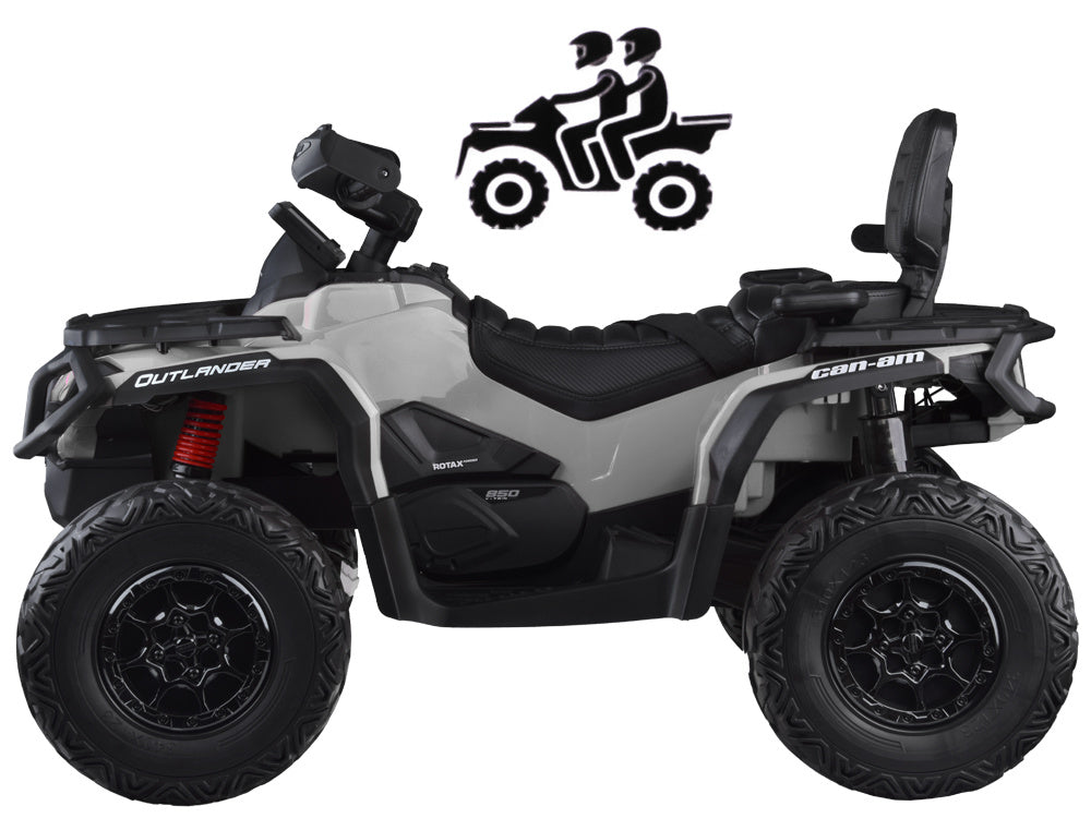 Quad Can-am Outlander 4×4 dvosjed sivi