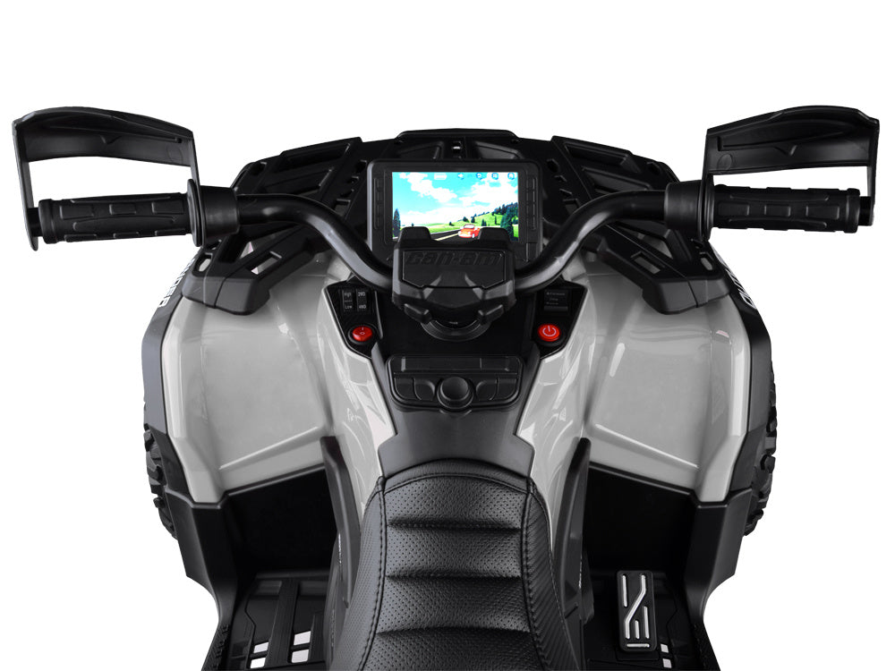 Quad Can-am Outlander 4×4 dvosjed sivi