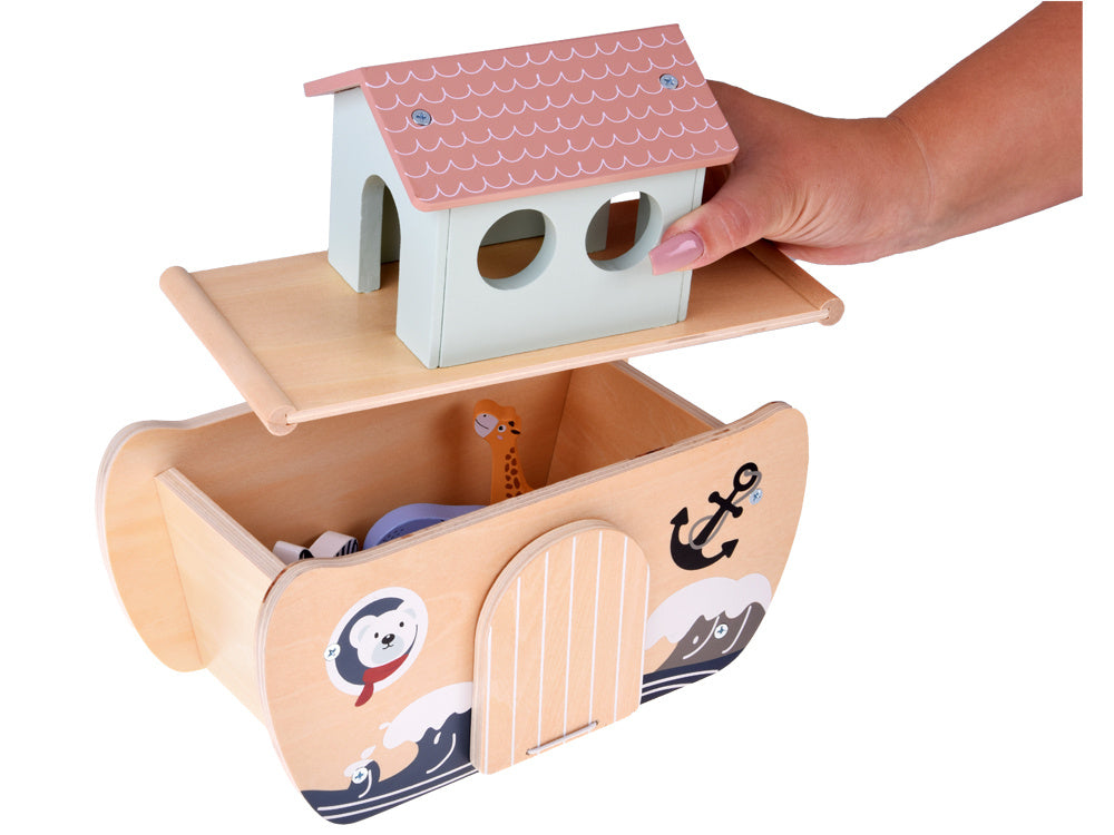 Drvena igračka Noina arka