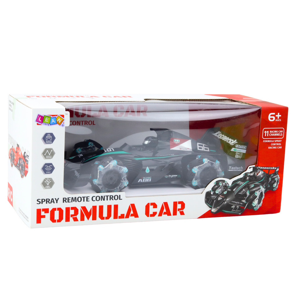 Formula na daljinsko upravljanje sa dimnim efektima 2.4G - tirkizno/crna