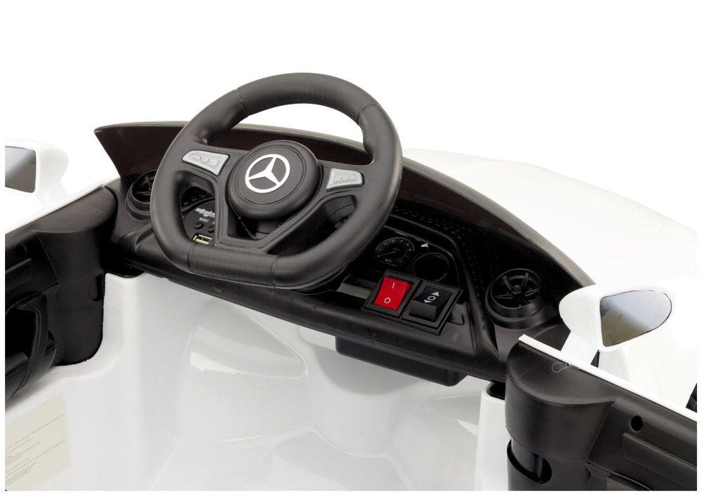 Licencirani auto na akumulator Mercedes KL-1666-1- bijeli