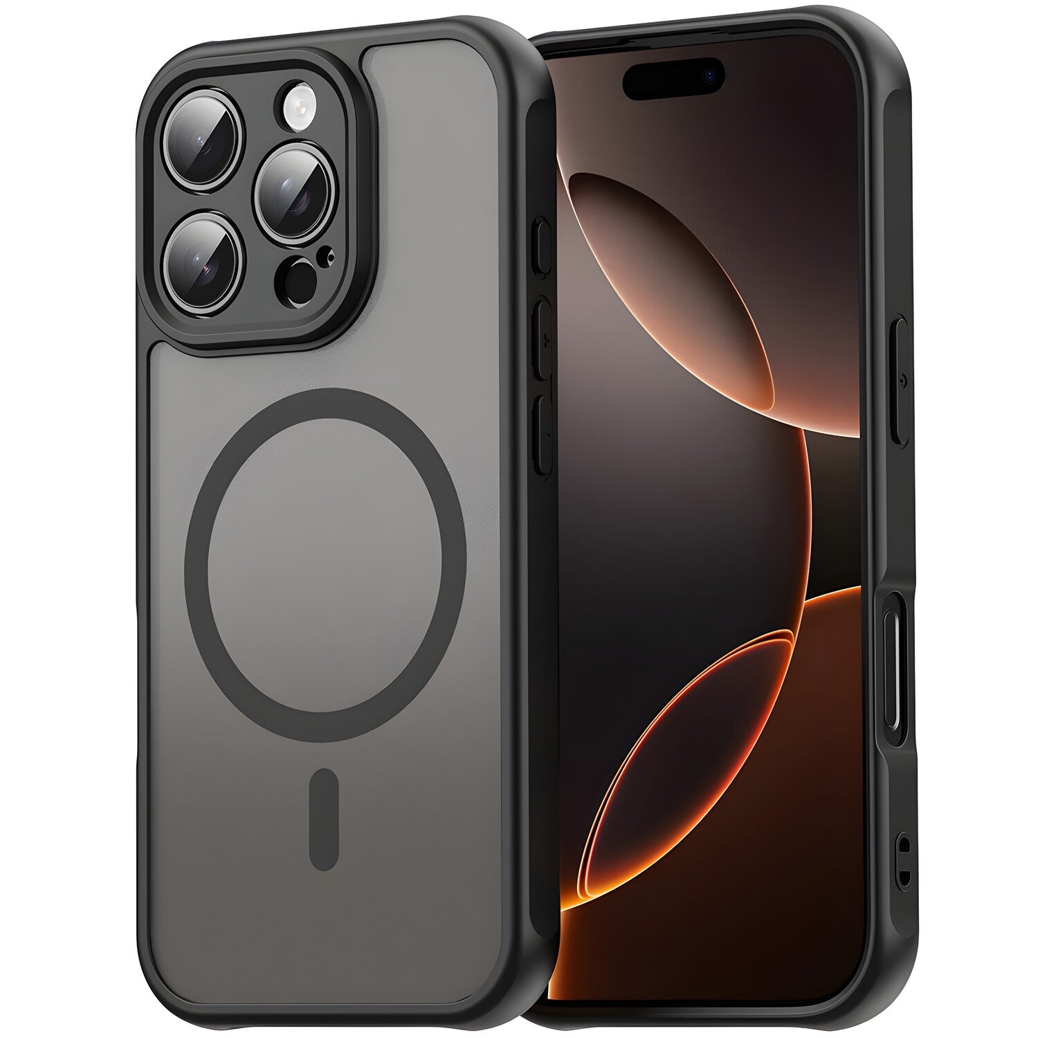 Maska Techsuit HaloFrost II MagSafe za Apple iPhone 11 - Crna KP38100