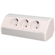 Orno Produžni kabel sa 3 x Schuko utičnice, ugradbena - OR-GM-9001/W-G(GS)