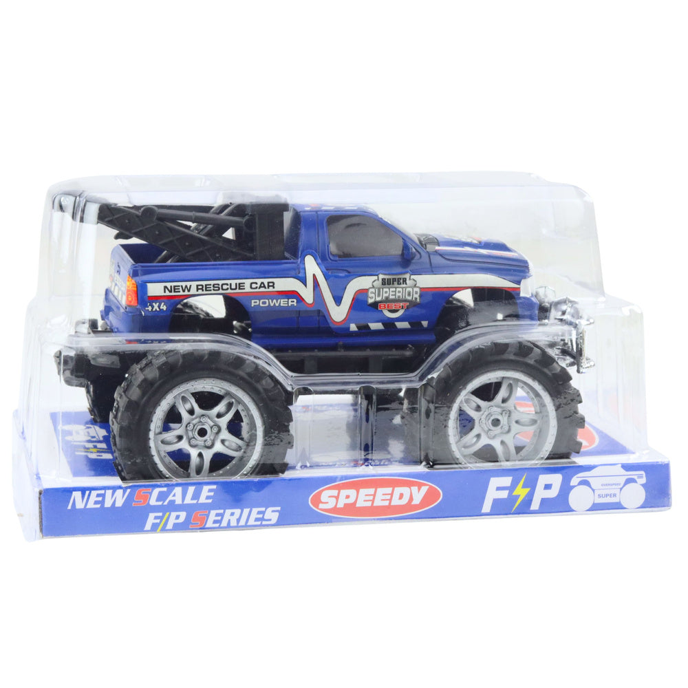 Terenski auto za igru KING 27cm - plavi