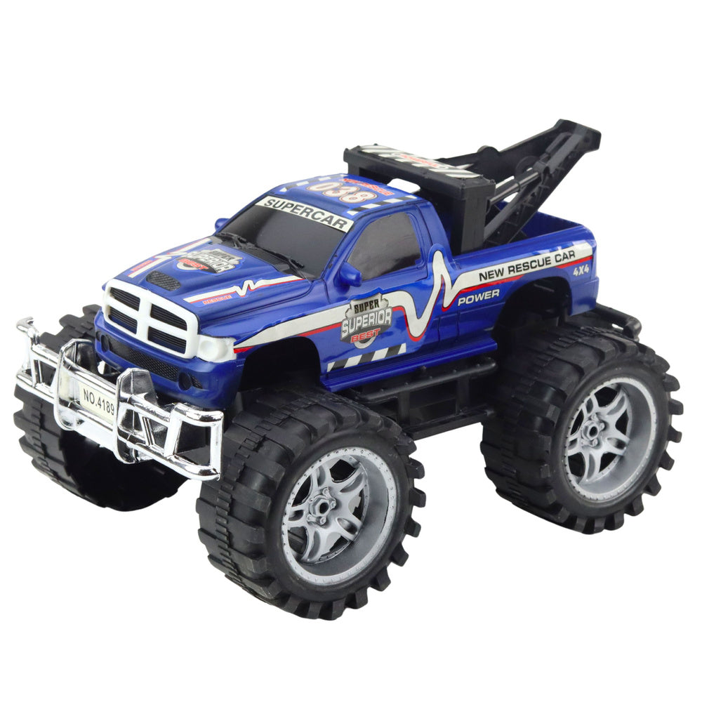Terenski auto za igru KING 27cm - plavi