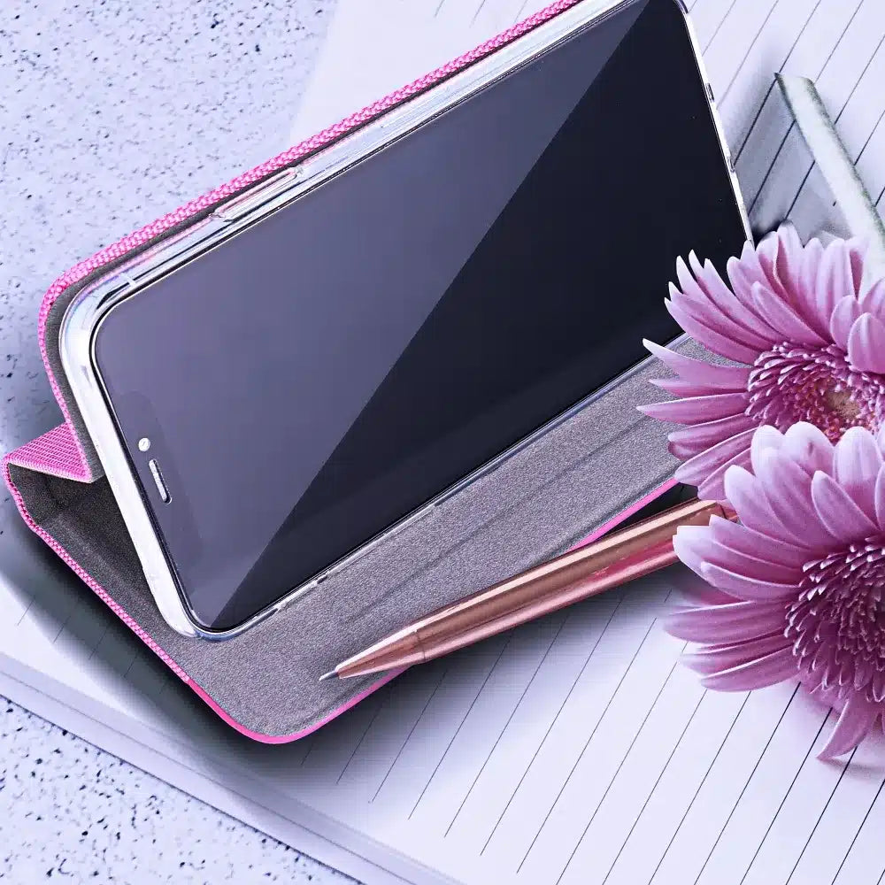 SENSITIVE Book flipové pouzdro pro SAMSUNG GALAXY A16 5G růžové