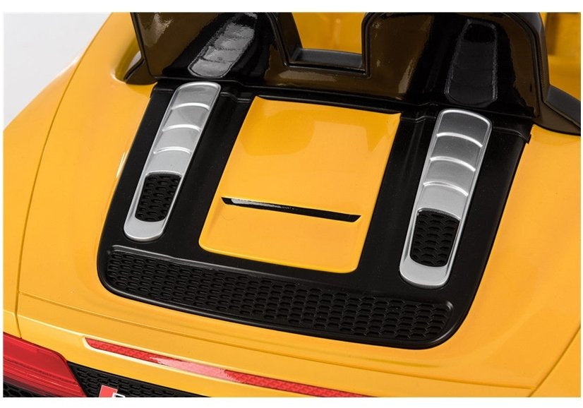 Licencirani auto na akumulator Audi R8 Spyder - žuti