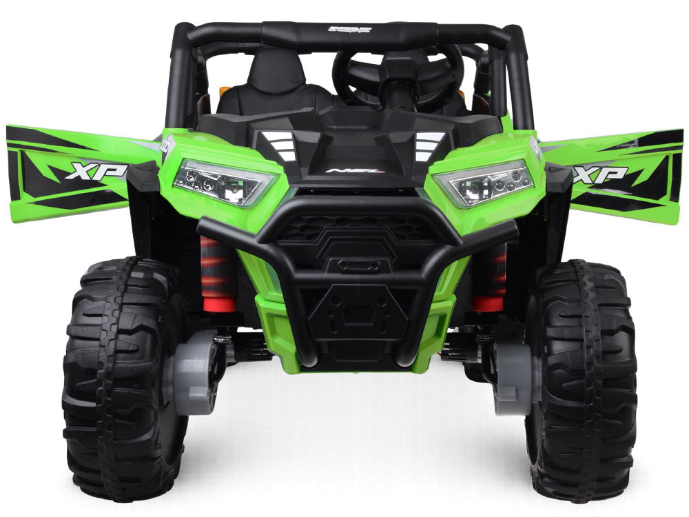 Buggy dvosjed 4×4 s prikolicom – zeleni